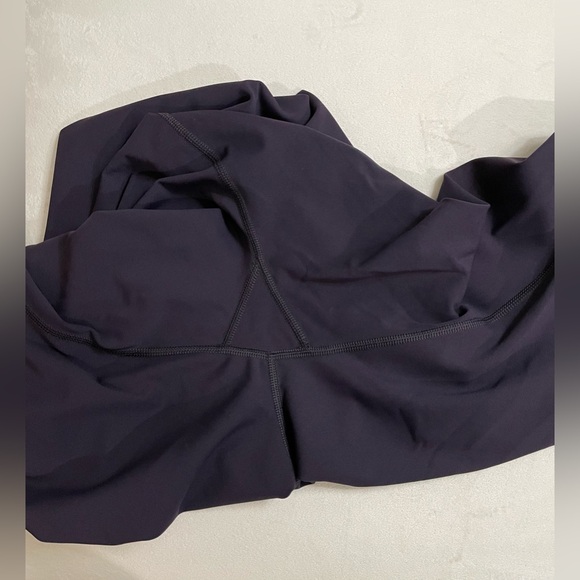 Lululemon Wunder Under High Rise Crop Leggings Purple Size 10 - Picture 6 of 9